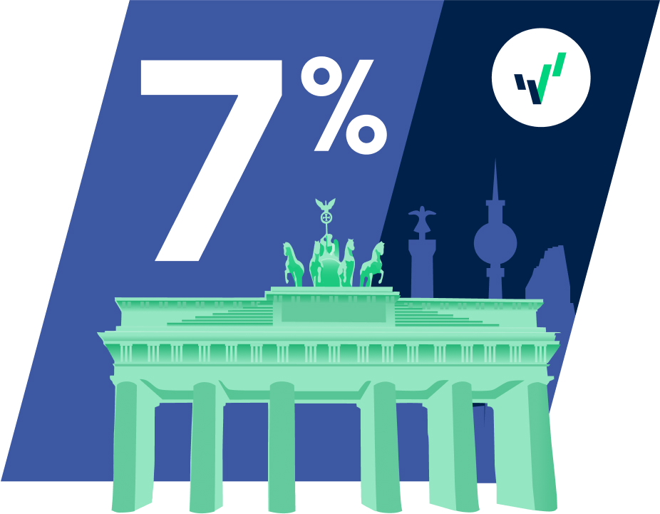 7%