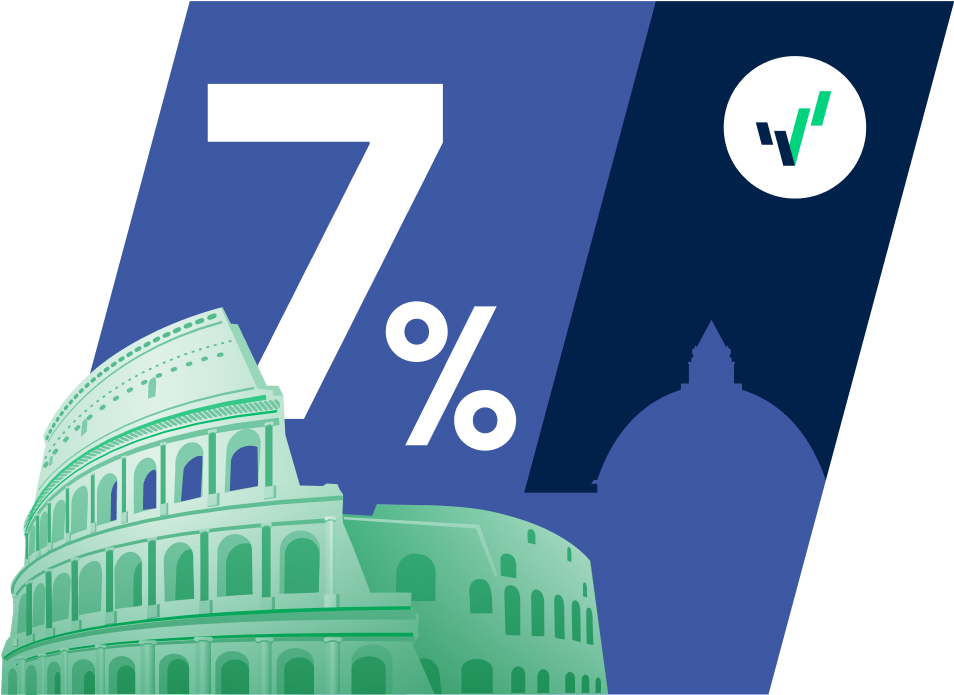 7%