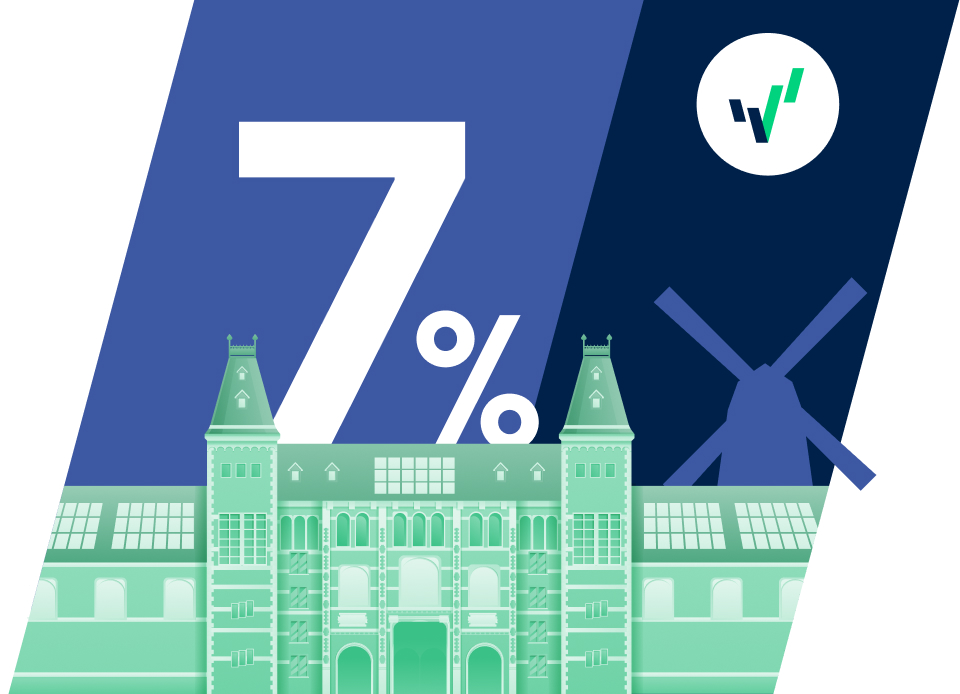 7%