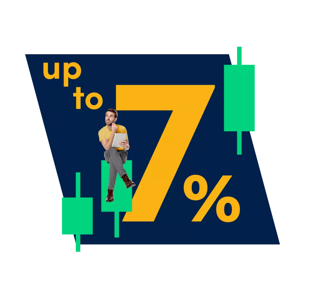 Up to 7% graph